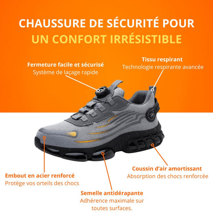 Chaussures de Sécurité ProSafe – Protection et Confort